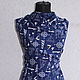 A staple of the 'Navigation' on blue. Fabric. Ya-shveya. Online shopping on My Livemaster.  Фото №2
