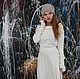 Winter dress Milky White. Dresses. Dudu-dress. Online shopping on My Livemaster.  Фото №2