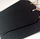Бирки (теги) черные грифельные для письма мелом 6,5х11,5 см. Элементы для скрапбукинга. Tamarisque (Всё для скрапа). Интернет-магазин Ярмарка Мастеров.  Фото №2