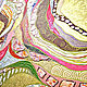 Интерьерная картина абстракция Коралловый закат, золотая поталь. Картины. Онлайн магазин картин ДОМ СОЛНЦА (irina-bast). Ярмарка Мастеров.  Фото №5