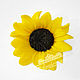 Order 'Sunflowers' set soap handmade flowers yellow. Edenicsoap - soap candles sachets. Livemaster. . Soap Фото №3