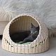 Cat house. Cocodomol. House for cat. Sphere. Pet House. Корзины в СПБ (Светлана). My Livemaster. Фото №4