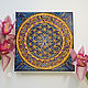 Mandala of Harmony, the Golden Flower of Life. Pictures. veronika-suvorova-art. Online shopping on My Livemaster.  Фото №2