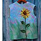 Order Sunflower vest for girls. silk wool. Livemaster. . Childrens vest Фото №3