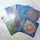 A set of cards for inspiration 'Happy mandalas'. Cards. veronika-suvorova-art. My Livemaster. Фото №6