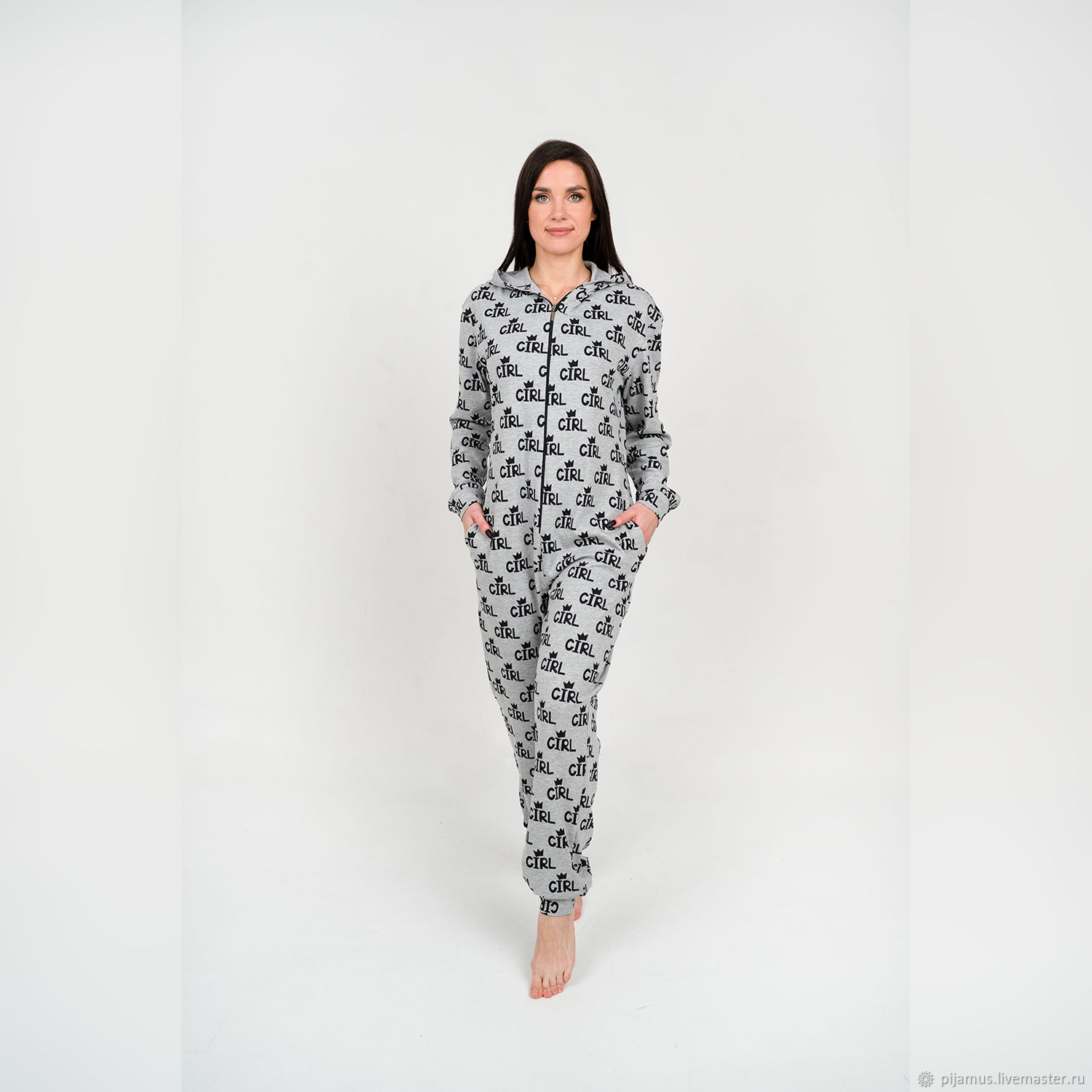 Пижама для девушек "Girl" купить в интернет-магазине Ярмарка Мастеров ...