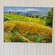 Oil Painting house on the hill Tuscany, Pictures, Permian,  Фото №1