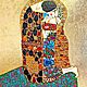 Картины Поцелуй, Мать и дитя, Семья. Триптих Густав Климт. Картины. Онлайн магазин картин ДОМ СОЛНЦА. Ярмарка Мастеров.  Фото №4