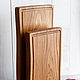 Set of oak boards. Cutting Boards. MaWood. Online shopping on My Livemaster.  Фото №2