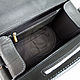 Leather briefcase 'Scout' black. Brief case. Russian leather Guild. My Livemaster. Фото №4