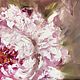 Oil painting huge peonies. The picture with the big peonies. Pictures. Zabaikalie. My Livemaster. Фото №5