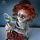 Энтомолог Филипп. Куклы и пупсы. Анна Фадеева (rifania-dolls). Интернет-магазин Ярмарка Мастеров.  Фото №2