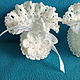 Booties for girls ' Flower'. Babys bootees. Happy White. Online shopping on My Livemaster.  Фото №2