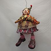 Куклы и игрушки handmade. Livemaster - original item Interior,collectible doll: Angel 