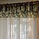 Combined linen tulle 'Amelia' with ties W. .250 cm, Curtains1, Ivanovo,  Фото №1
