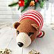 Заказать Вязаная игрушка вязаный мишка. Toys.be.tosy. Ярмарка Мастеров. . Амигуруми куклы и игрушки Фото №3
