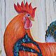 Oil Painting "Rooster". Pictures. Kind paintings by Irina Belozerova. Online shopping on My Livemaster.  Фото №2