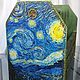 Order 'Van Gogh'Box for wine,gifts,bar,kitchen. Helena Shelk (alenamasterrnd). Livemaster. . Crates Фото №3