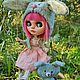 Кукла Blythe custom doll, collection doll, OOAK TBL white, зайка тедди. Кукла Кастом. Людмила (akvareel). Ярмарка Мастеров.  Фото №4