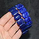 Natural Blue Lapis Lazuli Bracelet. Bead bracelet. naturalkavni. My Livemaster. Фото №4
