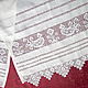 Venchalnyj el conjunto de 'los pajaritos'. Wedding towels. flax&lace. Интернет-магазин Ярмарка Мастеров.  Фото №2