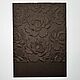 "Какао" - т-коричневая матовая бумага, 30х30 см. Бумага для скрапбукинга. Алиса-крафт (alisacraft). Интернет-магазин Ярмарка Мастеров.  Фото №2