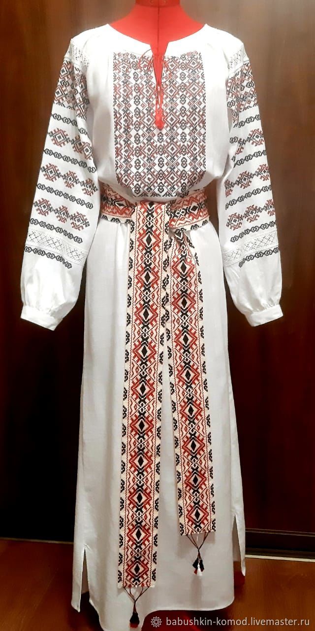 Women's embroidered dress 'Prosperity' ZHP4-236, Dresses, Temryuk,  Фото №1