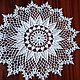 Салфетка вязаная. Салфетки. Вязарушка (irina-knitwork). Интернет-магазин Ярмарка Мастеров.  Фото №2