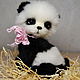 Panda Bear Lisa, Stuffed Toys, Bryansk,  Фото №1