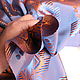 Подкладочная ткань шанжан в стиле Etro, Ar-N229. Ткани. I-tessile Волшебные ткани из Милана (miracolo). Ярмарка Мастеров.  Фото №5