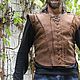 Leather tunic. Other prop weapons. Workshop Sokol. My Livemaster. Фото №4