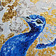 Oil painting on canvas Peacock. Painting with an animal abstractly. Pictures. larisa-chigirina (larisa-chigirina). My Livemaster. Фото №4