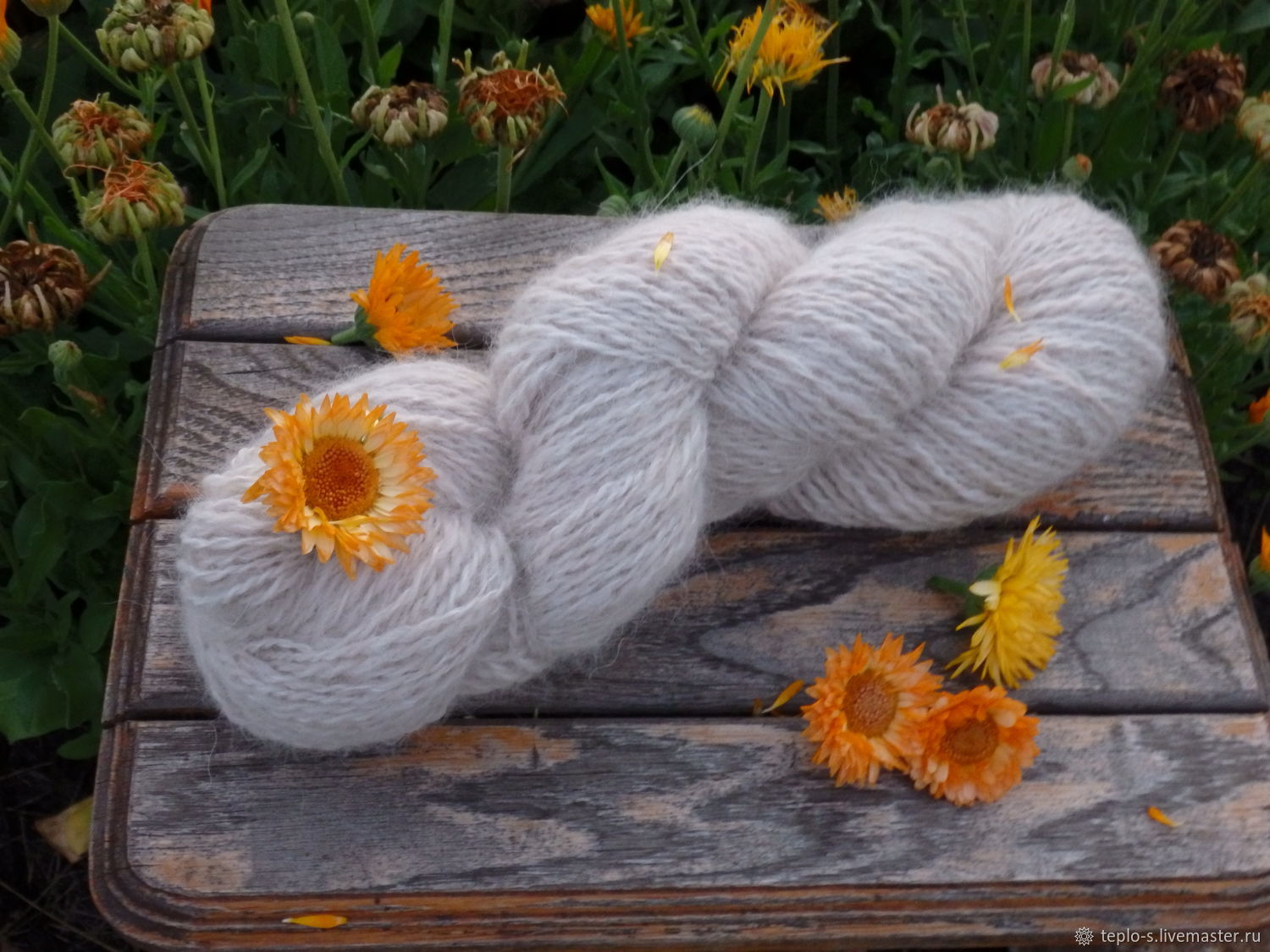 Собачья шерсть пряжа,Chiengora,dog wool yarn натуральная пуховая пряжа ...