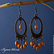Earrings and pendant 'sea Buckthorn'. Jewelry Sets. BijouSiberia. My Livemaster. Фото №4