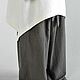 Wanderer Wide Pants. Брюки. One-last-memory-. Интернет-магазин Ярмарка Мастеров.  Фото №2