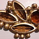 Brooch CZECHOSLOVAKIA large vintage Czech rhinestone 1970s. Vintage brooches. From USSR. My Livemaster. Фото №6