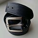 Leather belt, handmade, Straps, Moscow,  Фото №1