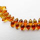 Цитрин редкого цвета!, ААА+, бусины бриолет капля росы,  5-7 мм. Бусины. magic beads. Ярмарка Мастеров.  Фото №6