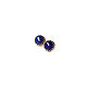 Earrings with lapis lazuli. Stud earrings. little luxuries. Online shopping on My Livemaster.  Фото №2