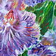 Iris oil on canvas. Pictures. Anji's favourite pictures (anzhela-a). Online shopping on My Livemaster.  Фото №2