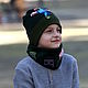 Winter knitted wool hat for boy Good Minecraft. Caps. Kushnir handmade. Online shopping on My Livemaster.  Фото №2