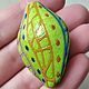 Выдувные акцентные бусины лэмпворк с ярким рисунком. Бусины. Natalia Korolyuk lampwork beads. Ярмарка Мастеров.  Фото №4