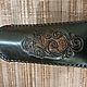 Очечник с ручной гравировкой.Продан.Сделаю на заказ. Очечник. Мишина Галина. Ярмарка Мастеров.  Фото №4