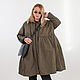 Заказать Парка авангард цвета хаки MUHA-431c. MUHA (vintagechic). Ярмарка Мастеров. . Парки Фото №3