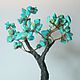 Turquoise tree. Trees. 'Dryad' (beads and stones). Online shopping on My Livemaster.  Фото №2