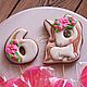 Gingerbread with unicorn, Gingerbread Cookies Set, St. Petersburg,  Фото №1