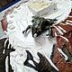 Две лягушки в молоке - панно, интерьерная картина. Панно. ЦветоТень. Ярмарка Мастеров.  Фото №4