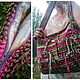 Заказать Вязаная сумка в стиле у2к, goblincore, как в pinterest. Беспл.доставка от 3000 руб!. Ярмарка Мастеров. . Сумка через плечо Фото №3