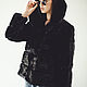 Hooded mink fur jacket women. Fur Coats. Forestfox. Family Fur Atelier. Online shopping on My Livemaster.  Фото №2
