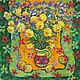 Картина с цветами картина маслом живопись, Картины, Москва,  Фото №1